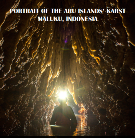 Potret Karst Kepulauan Aru Maluku, Indonesia 2016