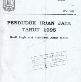 PENDUDUK IRIAN JAYA KANTOR STATISTIK 1995