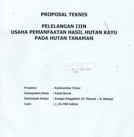 PROPOSAL TEKNIS PIUPHHKPHT PT KAYAN JAYA TANJUNG