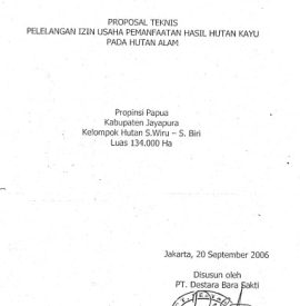 PTPIUPHH PT DESTARA BARA SAKTI 2006