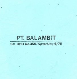RKLTPH PT BALAMBIT 1985