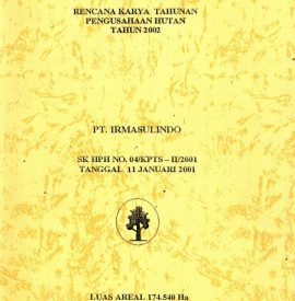 RKTPH PT. IRMASULINDO 2002