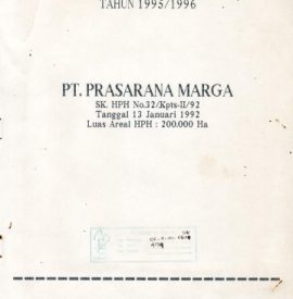 RKTPH PT. PRASARANA MARGA 1955