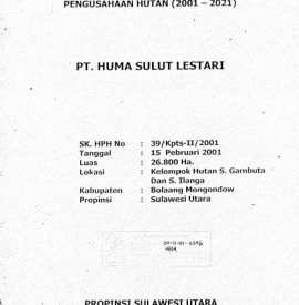 RKUPHHK PT HUMA SULUT LESTARI 2006