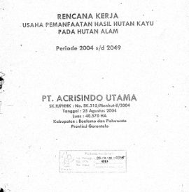 RKUPHHK PT. ACRISINDO UTAMA