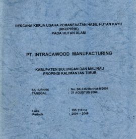 RKUPHHK PT. INTRACAWOOD MANUFACTURING