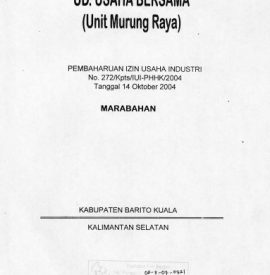 RPBBI UD. USAHA BERSAMA 2006